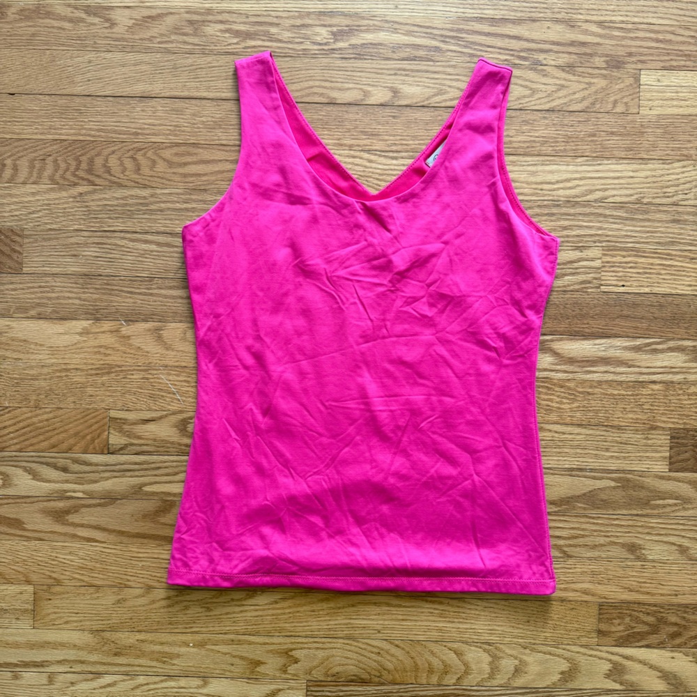 Vibrant Pink Sleeveless Top